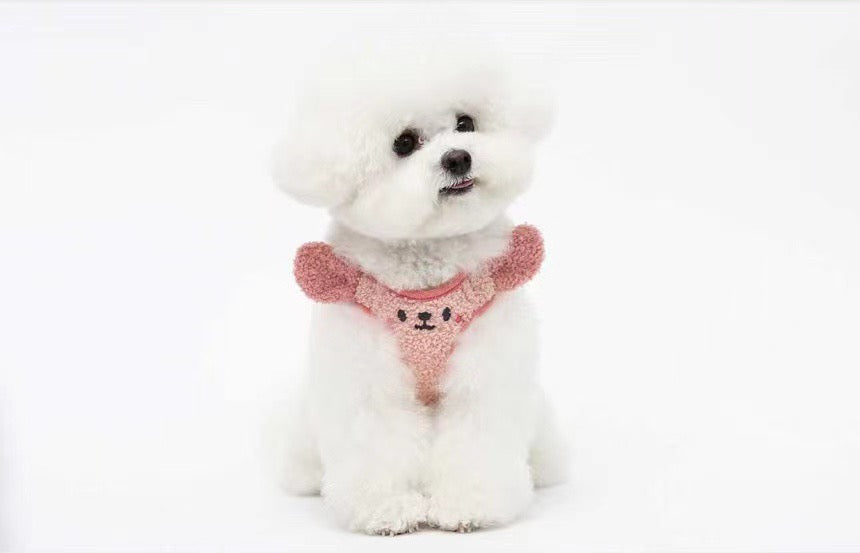 Teddy bear dog harness